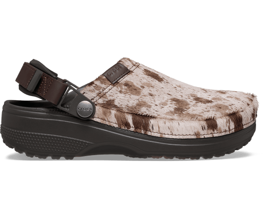 Crafted Pony Hair Clog - Espresso