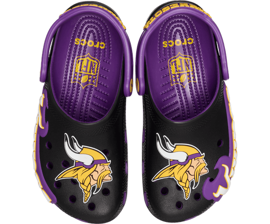 Kids' NFL Minnesota Vikings Graphic Classic Clog - Multi